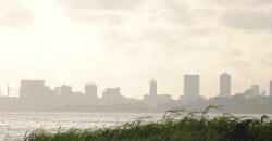 Die Skyline von Abidjan, Côte d'Ivoire